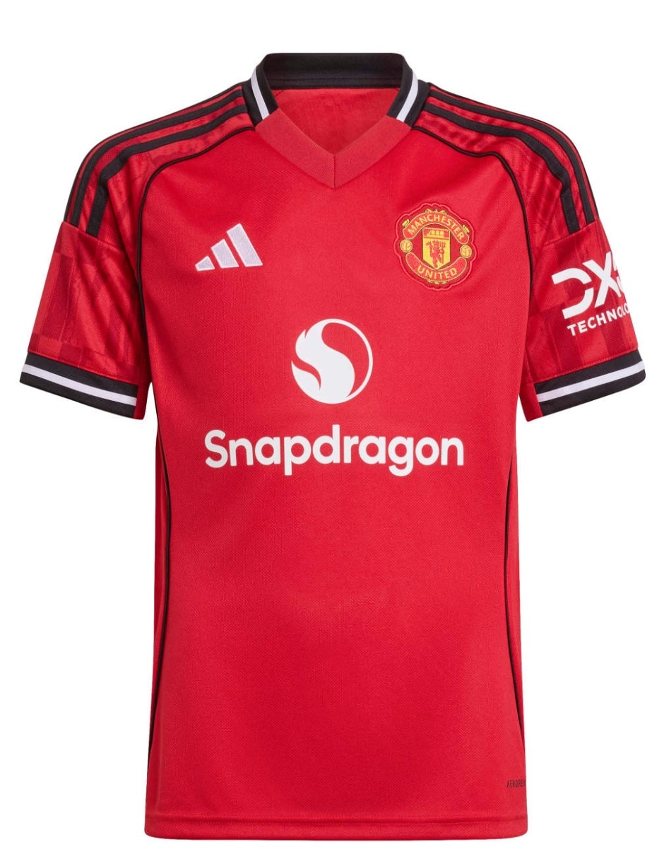 Jersey de Manchester United local manga corta para niño Jersey de Manchester United local manga corta para niño
