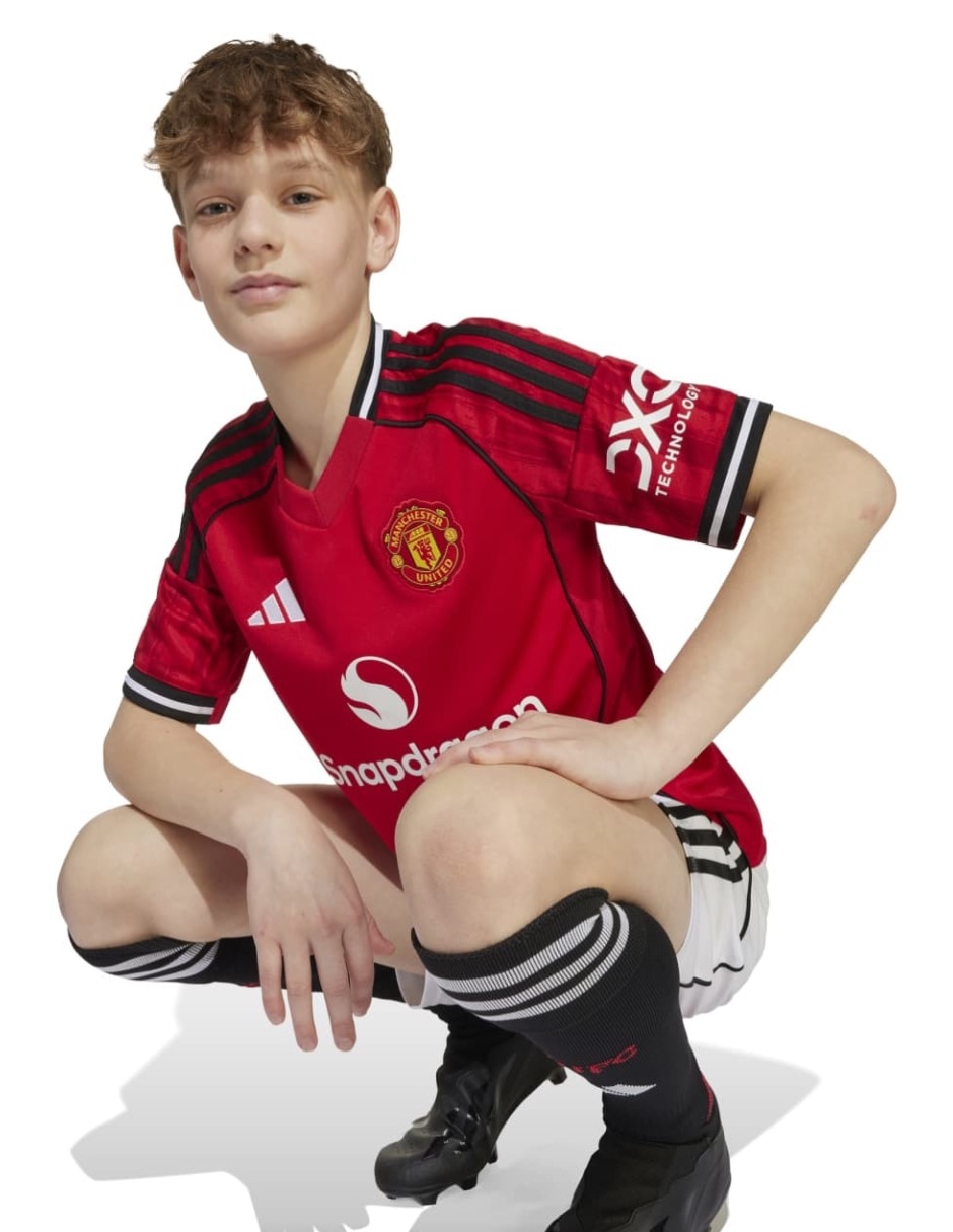 Jersey de Manchester United local manga corta   para niño 3
