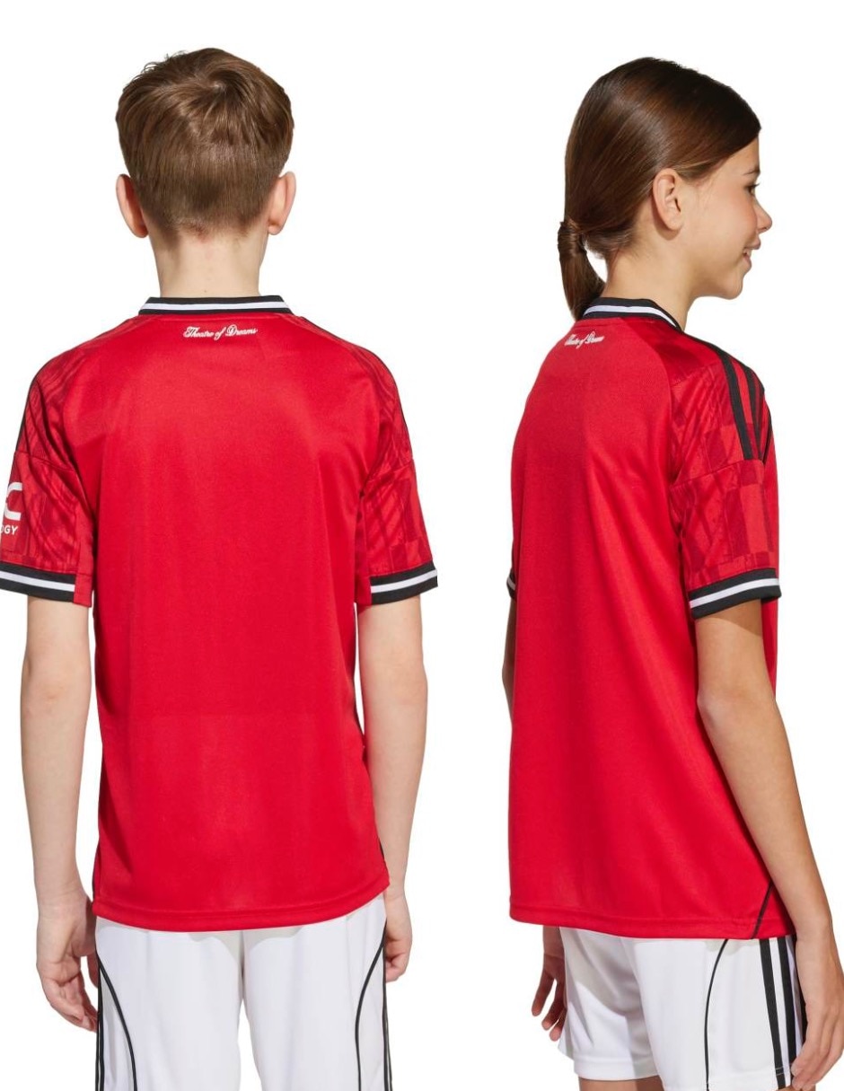 Jersey de Manchester United local manga corta   para niño 5