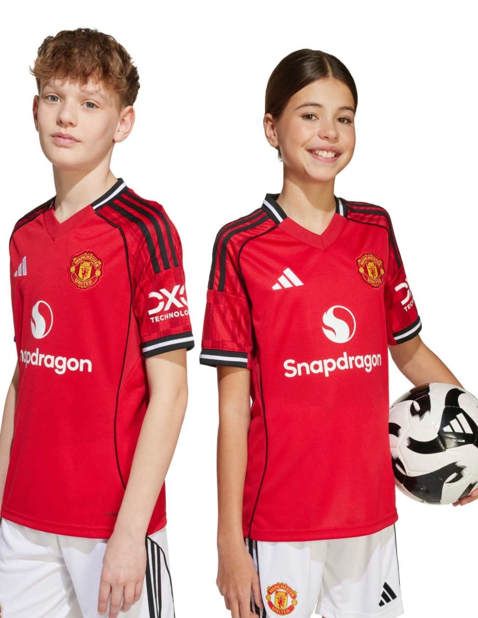 Jersey de Manchester United local manga corta   para niño 6