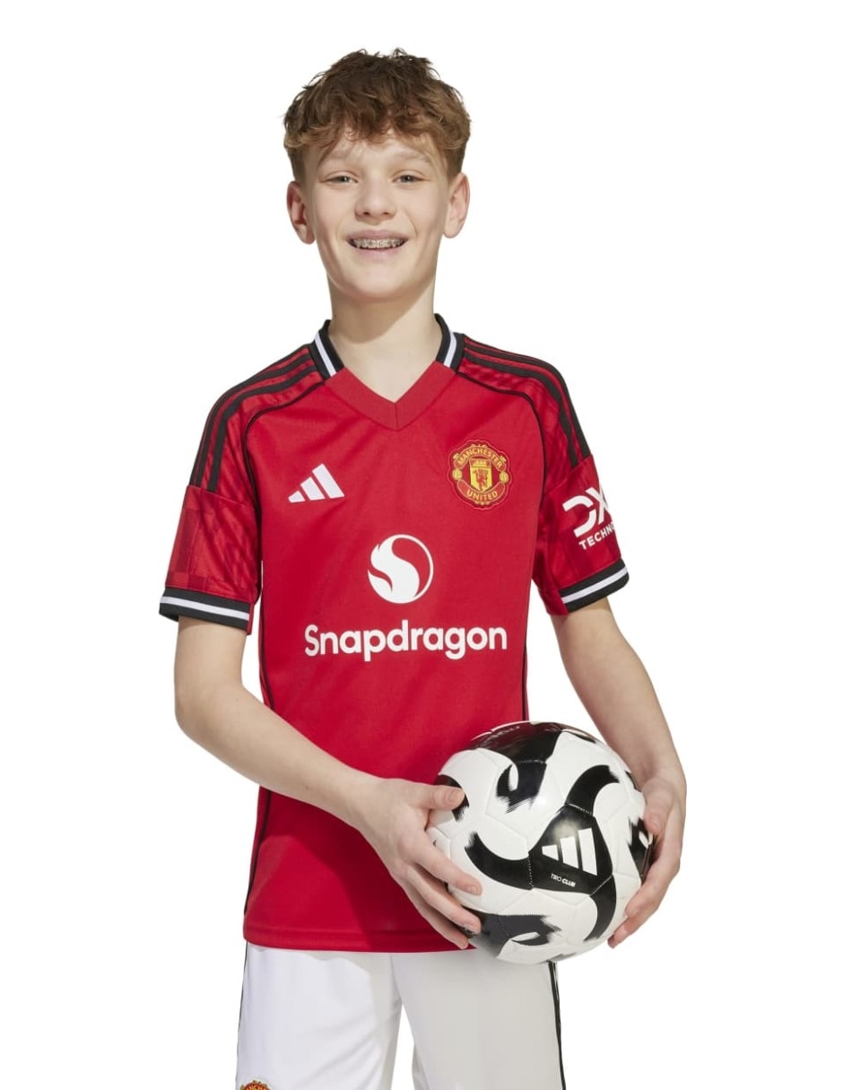 Jersey de Manchester United local manga corta   para niño 8
