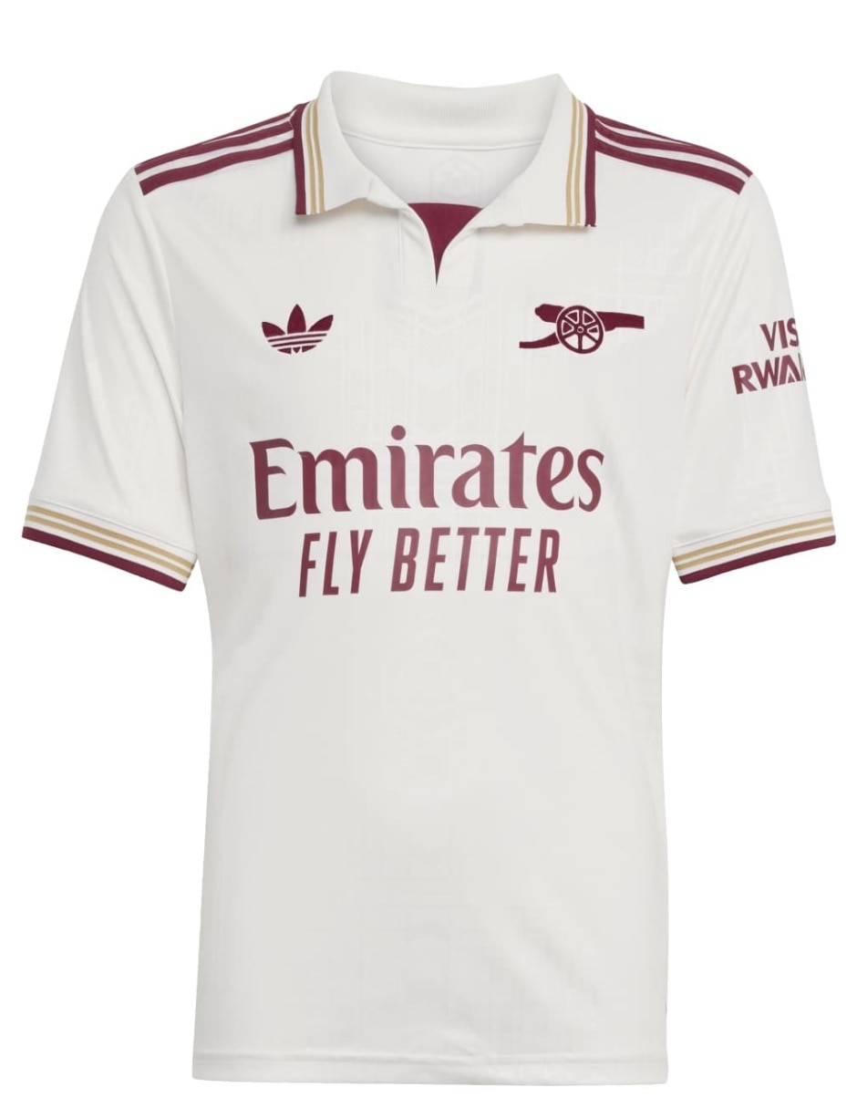 Jersey de Arsenal Football Club  tercer equipo manga corta  unisex 2