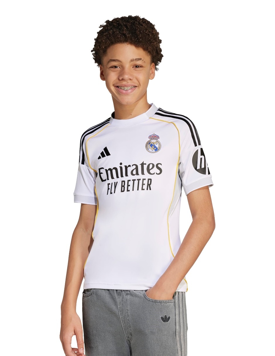 Jersey de Real Madrid Club de Fútbol local manga corta unisex Jersey de Real Madrid Club de Fútbol local manga corta unisex