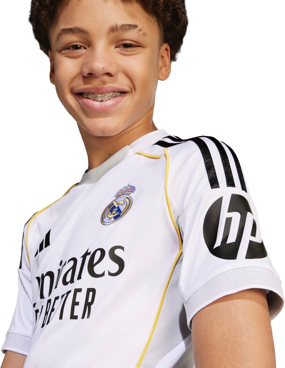 Jersey de Real Madrid Club de Fútbol local manga corta  unisex 6