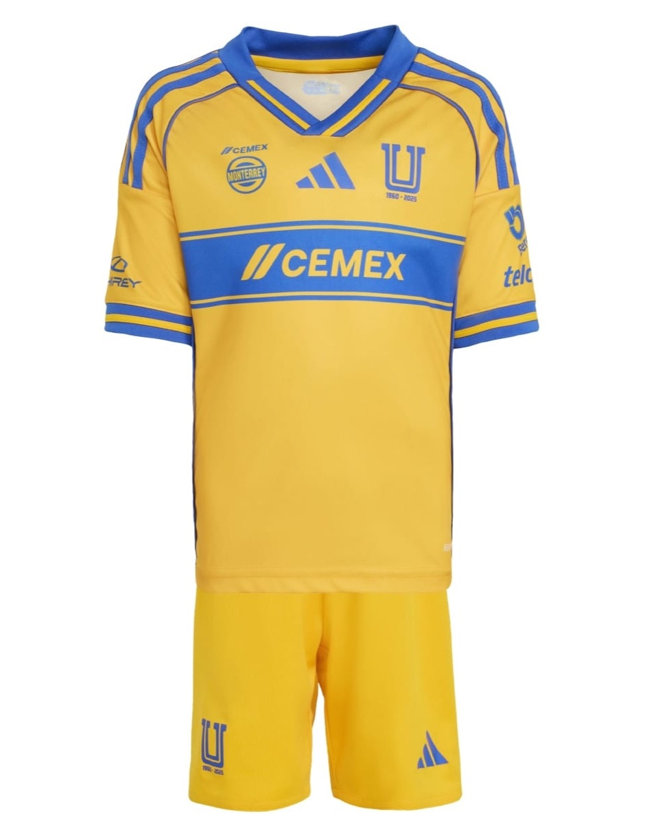 Conjunto deportivo Tigres para niño 2 piezas Conjunto deportivo Tigres para niño 2 piezas