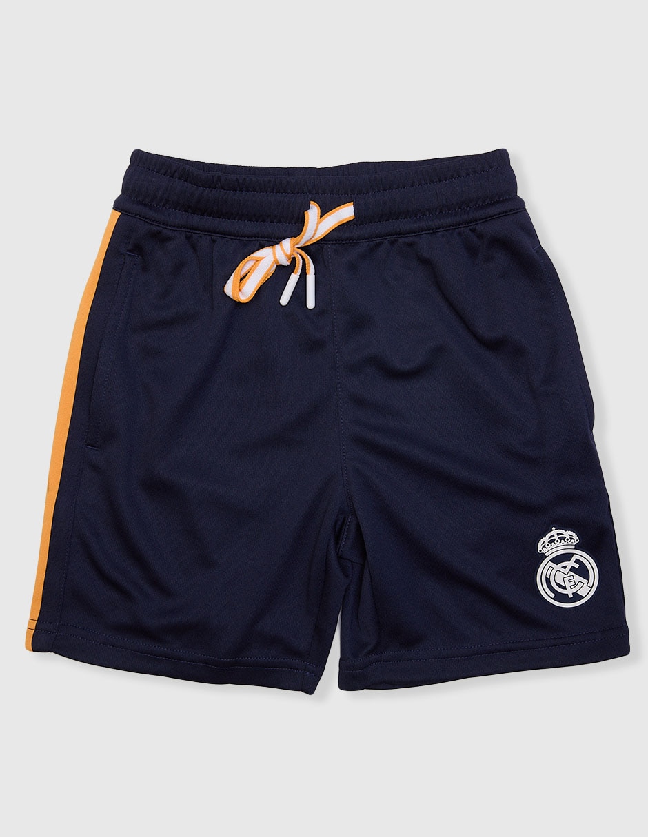 Short con bolsillos para fútbol niño Short con bolsillos para fútbol niño