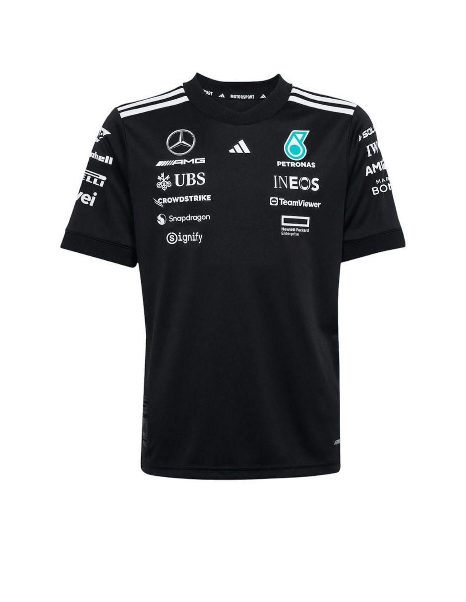 Playera deportiva para motorsport Mercedes AMG F1 infantil unisex Playera deportiva para motorsport Mercedes AMG F1 infantil unisex