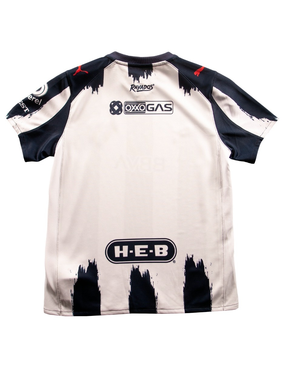 Jersey de Rayados de Monterrey local manga corta   para niño 2