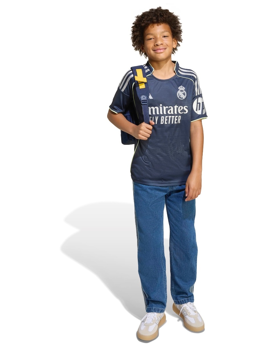Jersey de Real Madrid Club de Fútbol visitante para niño 5