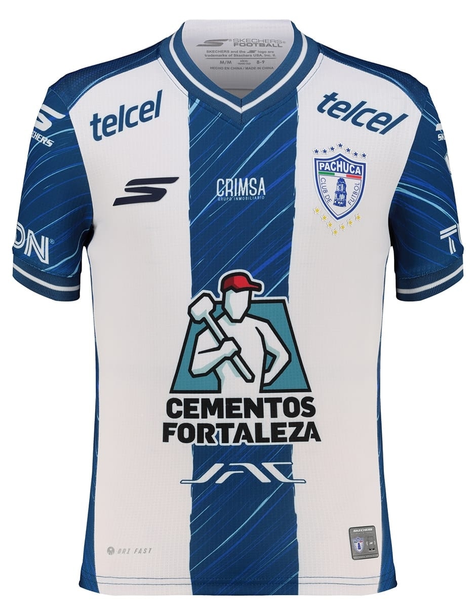 Jersey de Club de Fútbol Pachuca local manga corta para niño Jersey de Club de Fútbol Pachuca local manga corta para niño