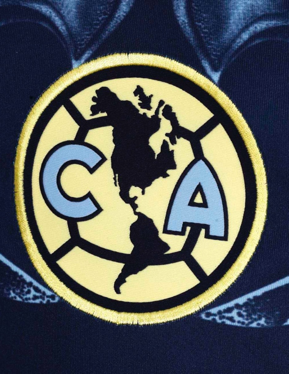 Jersey de Club América visitante manga corta Adidas para niño 3
