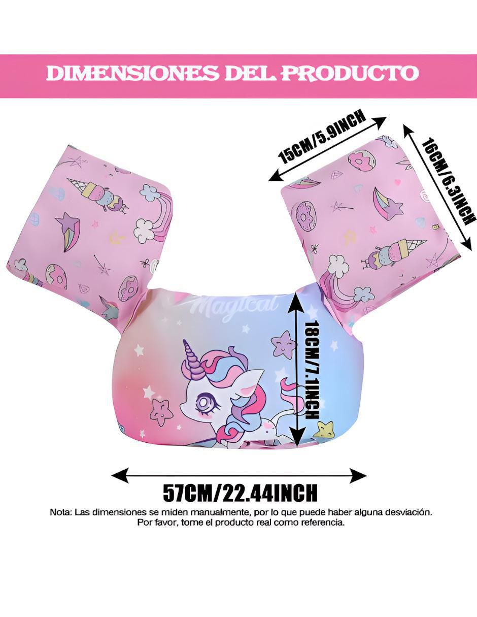 Chaleco salvavidas infantil unisex 3