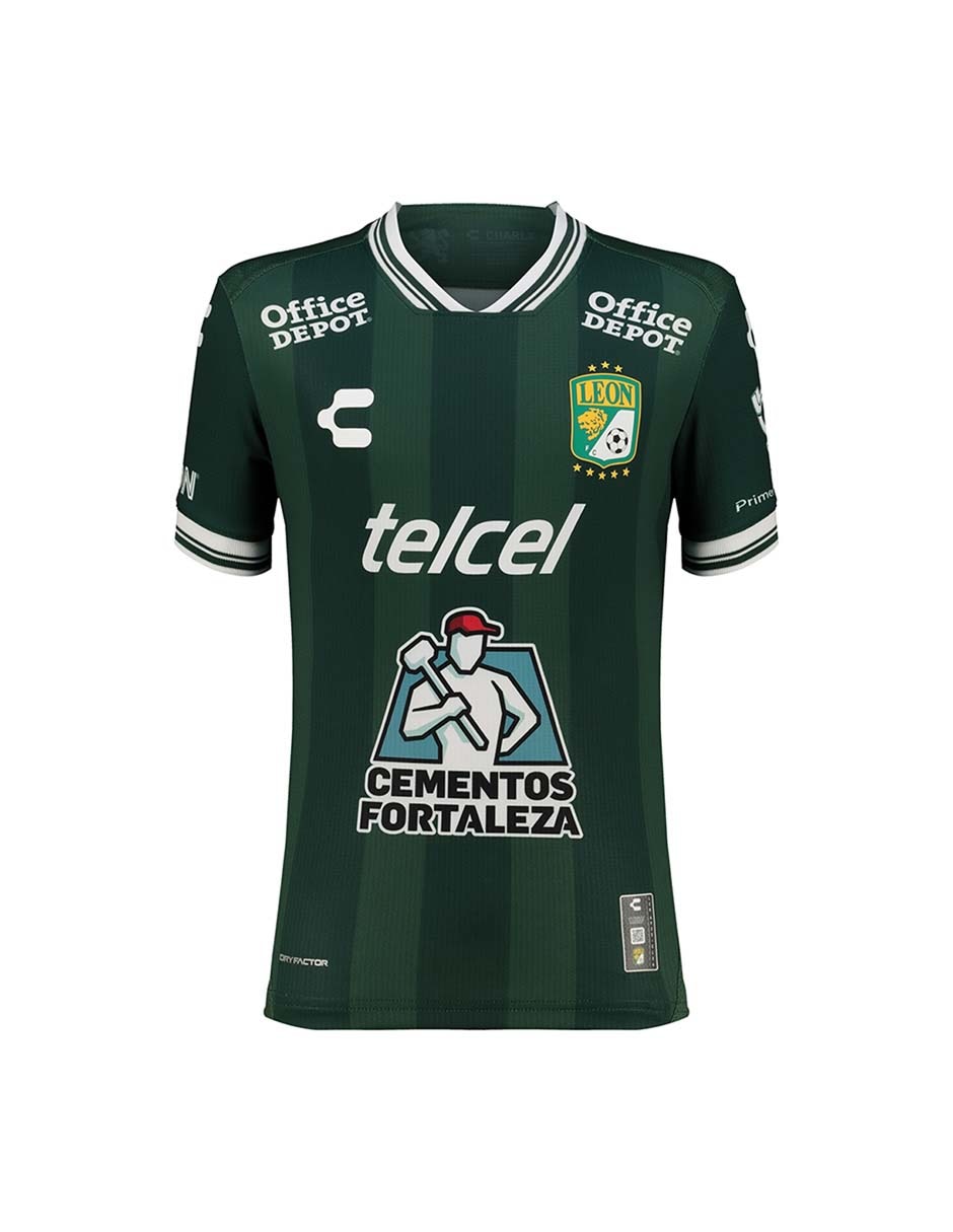 Jersey de Club León local manga corta para niño