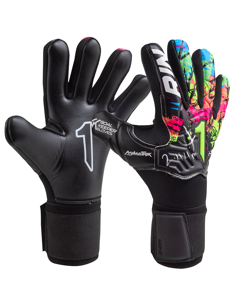 GUANTES RINAT ASIMETRIK TRAI, 6, NEGRO