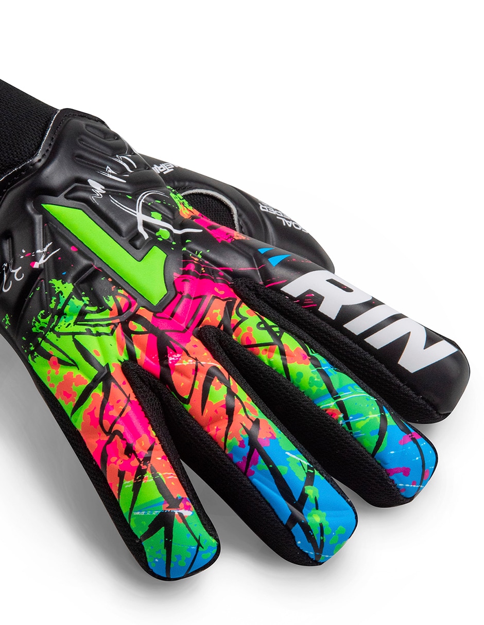GUANTES RINAT ASIMETRIK TRAI, 6, NEGRO