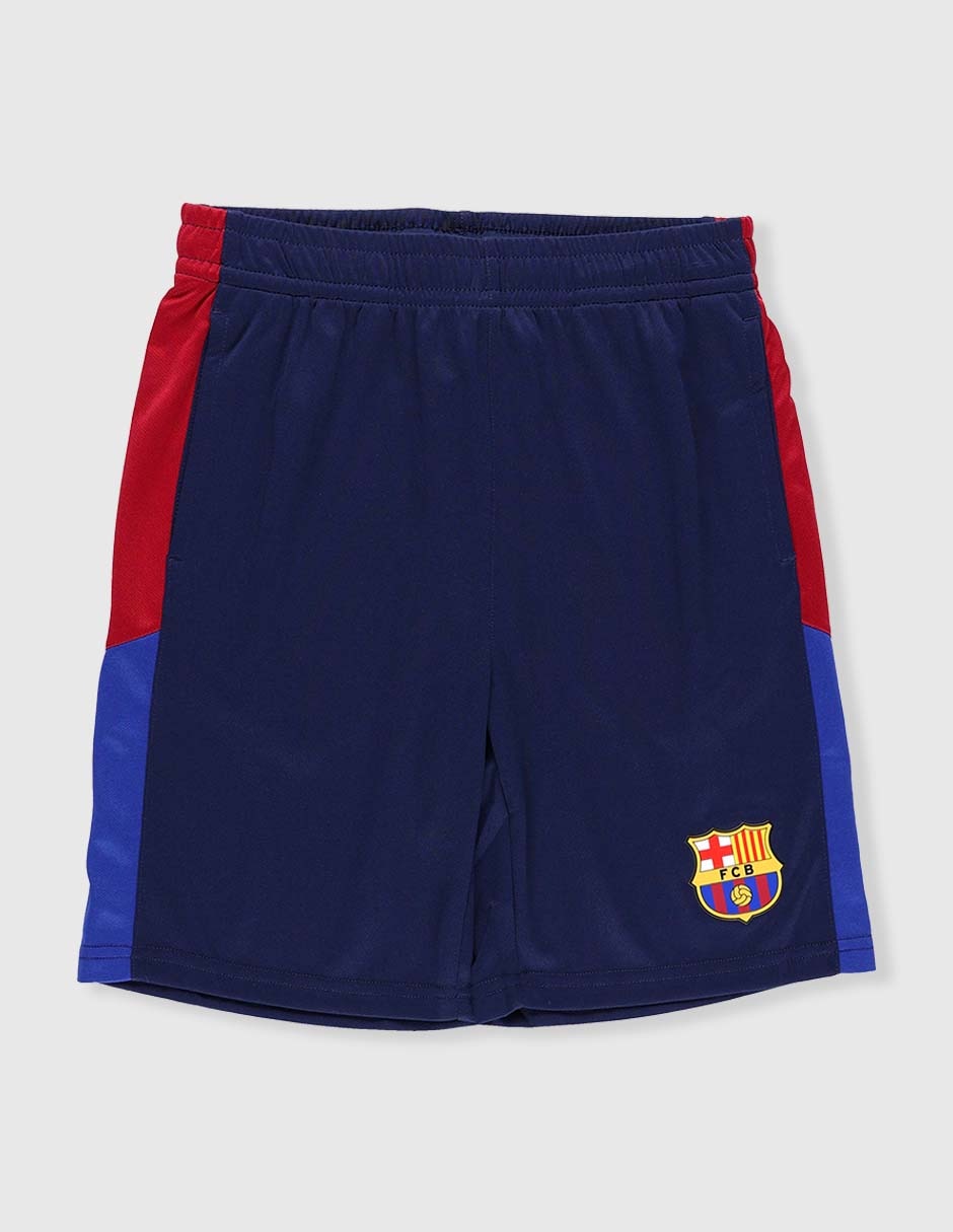 Short con bolsillos Fc Barcelona para fútbol niño