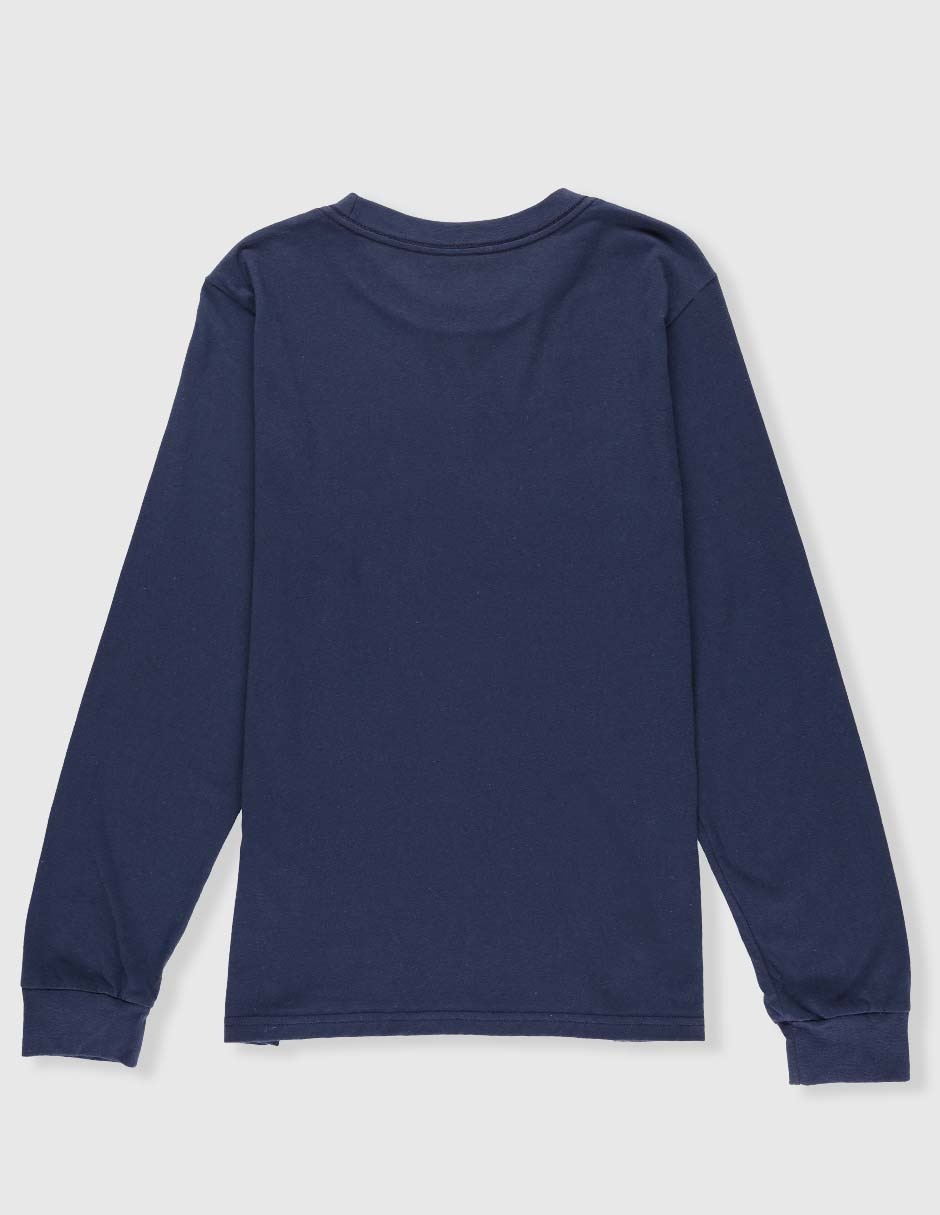 Playera deportiva outdoor Patagonia Long-Sleeved P-6 Logo de niño