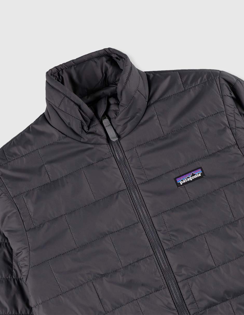 Chamarra impermeable outdoor Patagonia Nano Puff Brick Quilt de niño