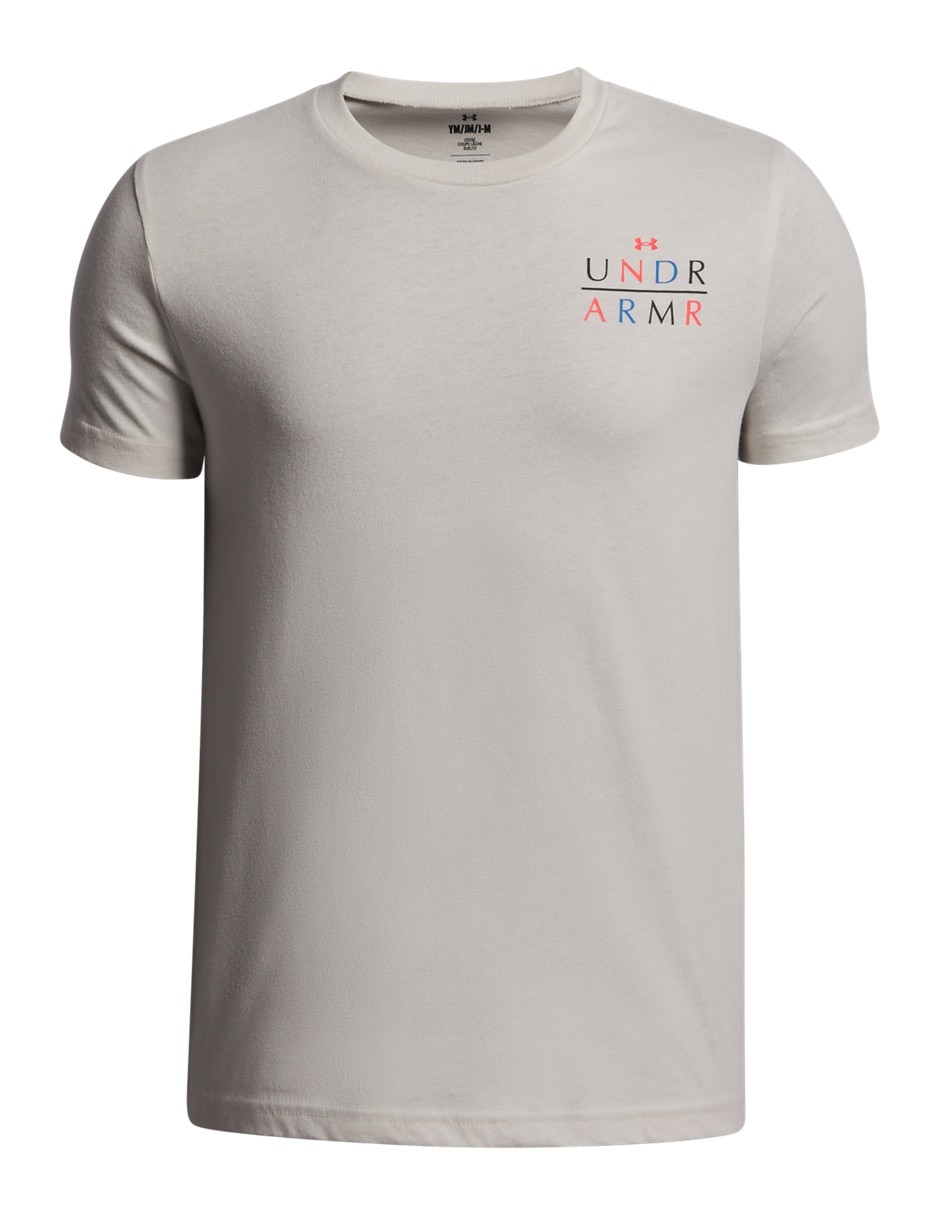 Playera deportiva para entrenamiento UA SPORTS ICON SS de niño Playera deportiva para entrenamiento UA SPORTS ICON SS de niño