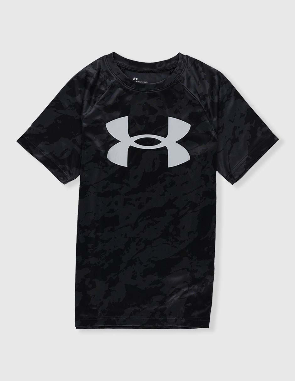 Playera deportiva para entrenamiento UA Tech de niño Playera deportiva para entrenamiento UA Tech de niño