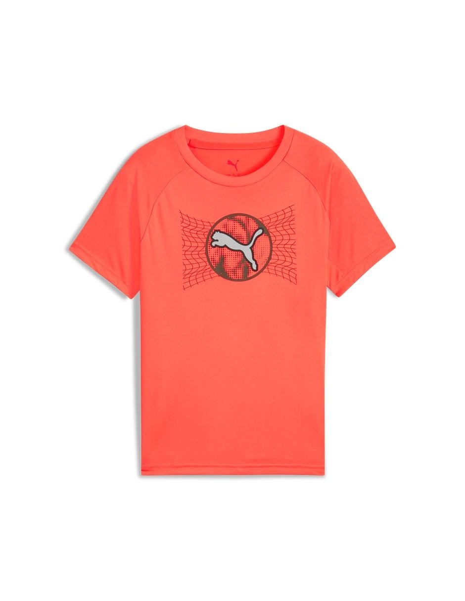 Playera deportiva para entrenamiento Active Sports poly Tee B para niño Playera deportiva para entrenamiento Active Sports poly Tee B para niño