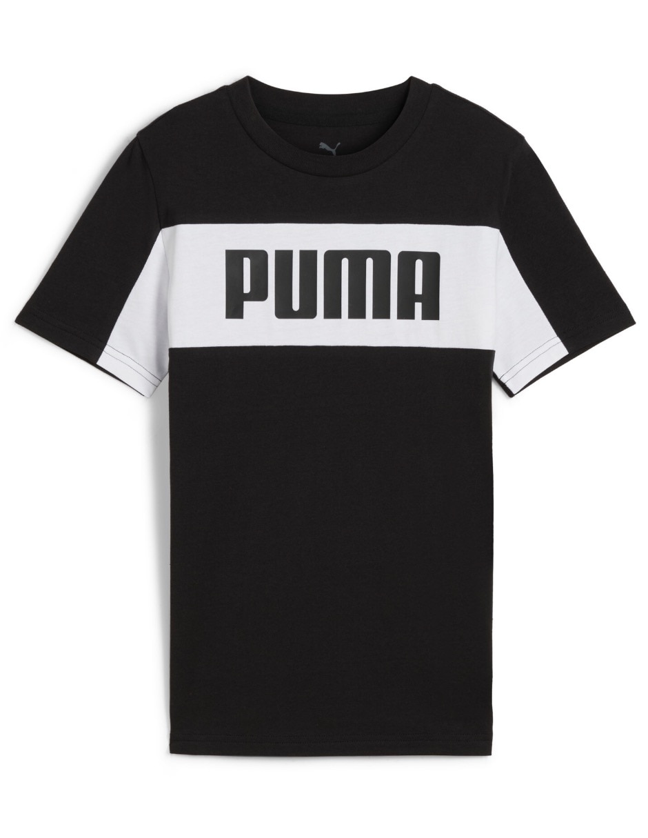 Playera deportiva para entrenamiento Ess Block Tee B de niño 6