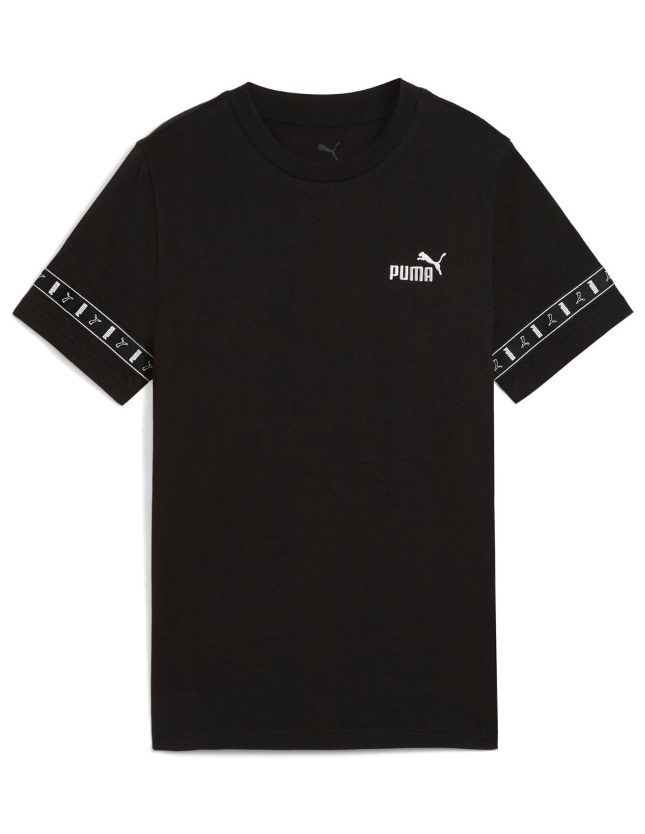 Playera deportiva para entrenamiento Ess tape layout Tee B para niño Playera deportiva para entrenamiento Ess tape layout Tee B para niño