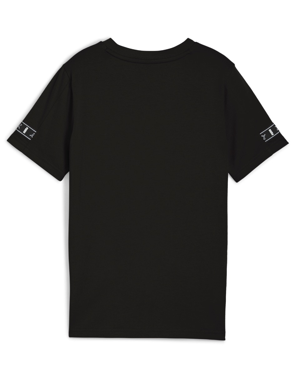 Playera deportiva para entrenamiento Ess tape layout Tee B para niño 2