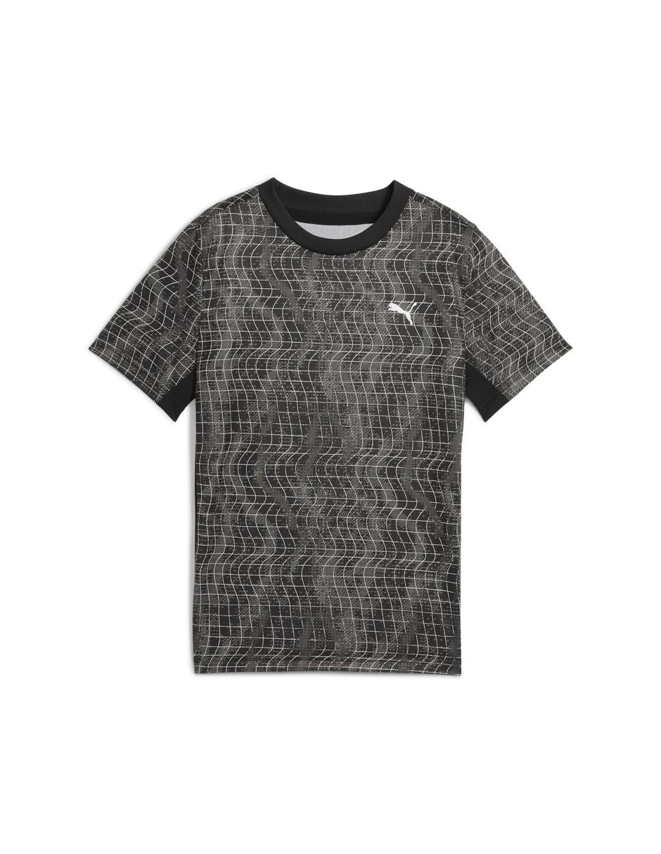 Playera deportiva para entrenamiento Tad ess aop poly Tee B de niño Playera deportiva para entrenamiento Tad ess aop poly Tee B de niño
