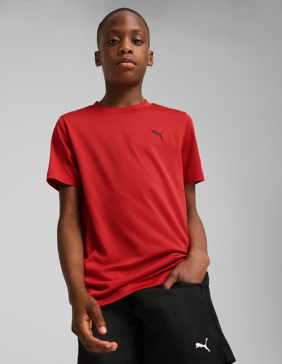 Playera deportiva para entrenamiento Tad ess Tee B de niño Playera deportiva para entrenamiento Tad ess Tee B de niño