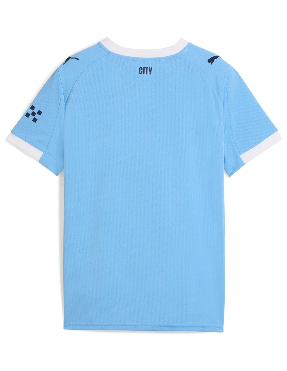 Jersey de Manchester City local manga corta   para niño 3