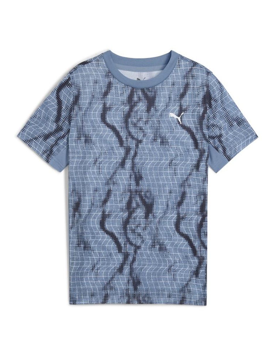 Playera deportiva para entrenamiento Tad Ess Aop Poly Tee B de niño Playera deportiva para entrenamiento Tad Ess Aop Poly Tee B de niño