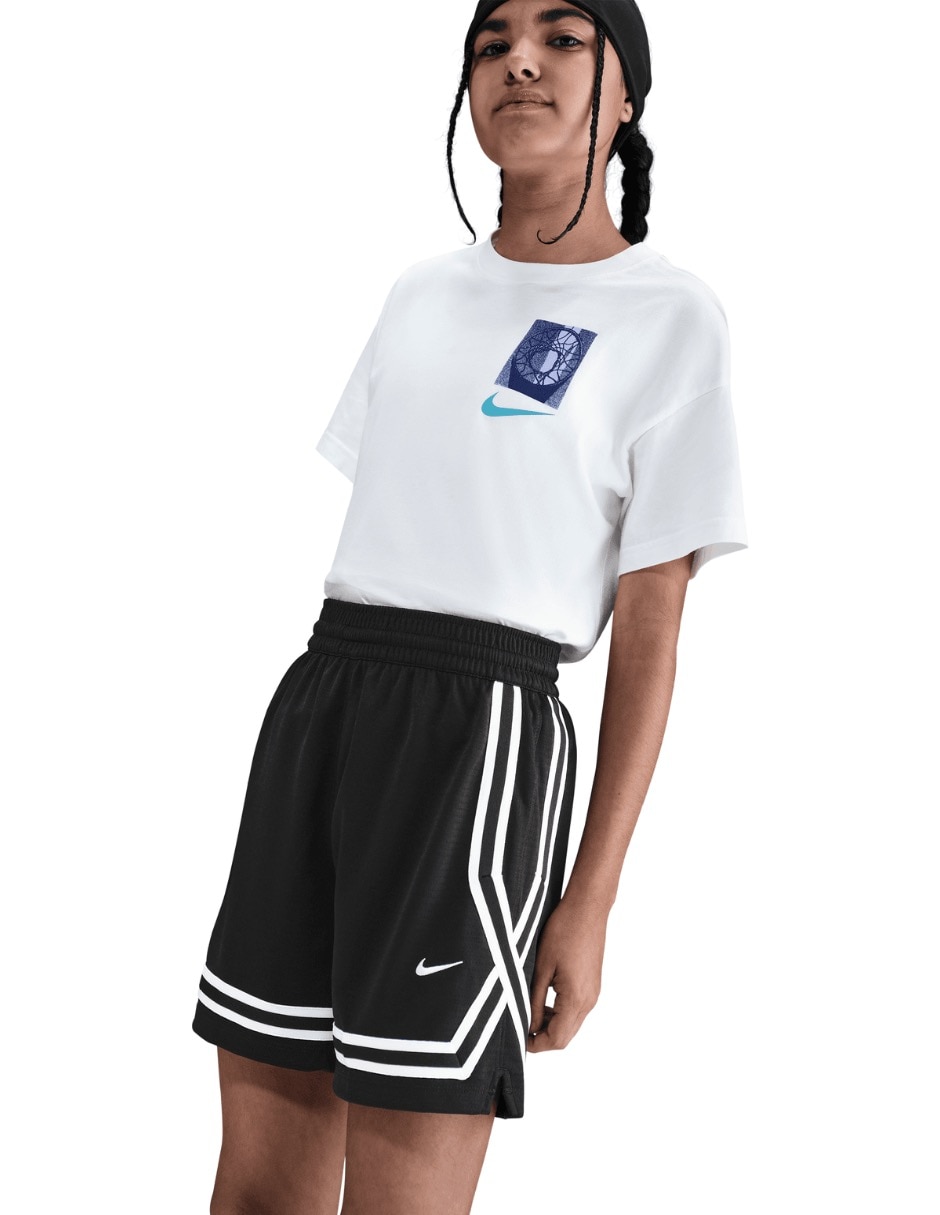 Short con bolsillos K NK DF Crossover para entrenamiento niña 5