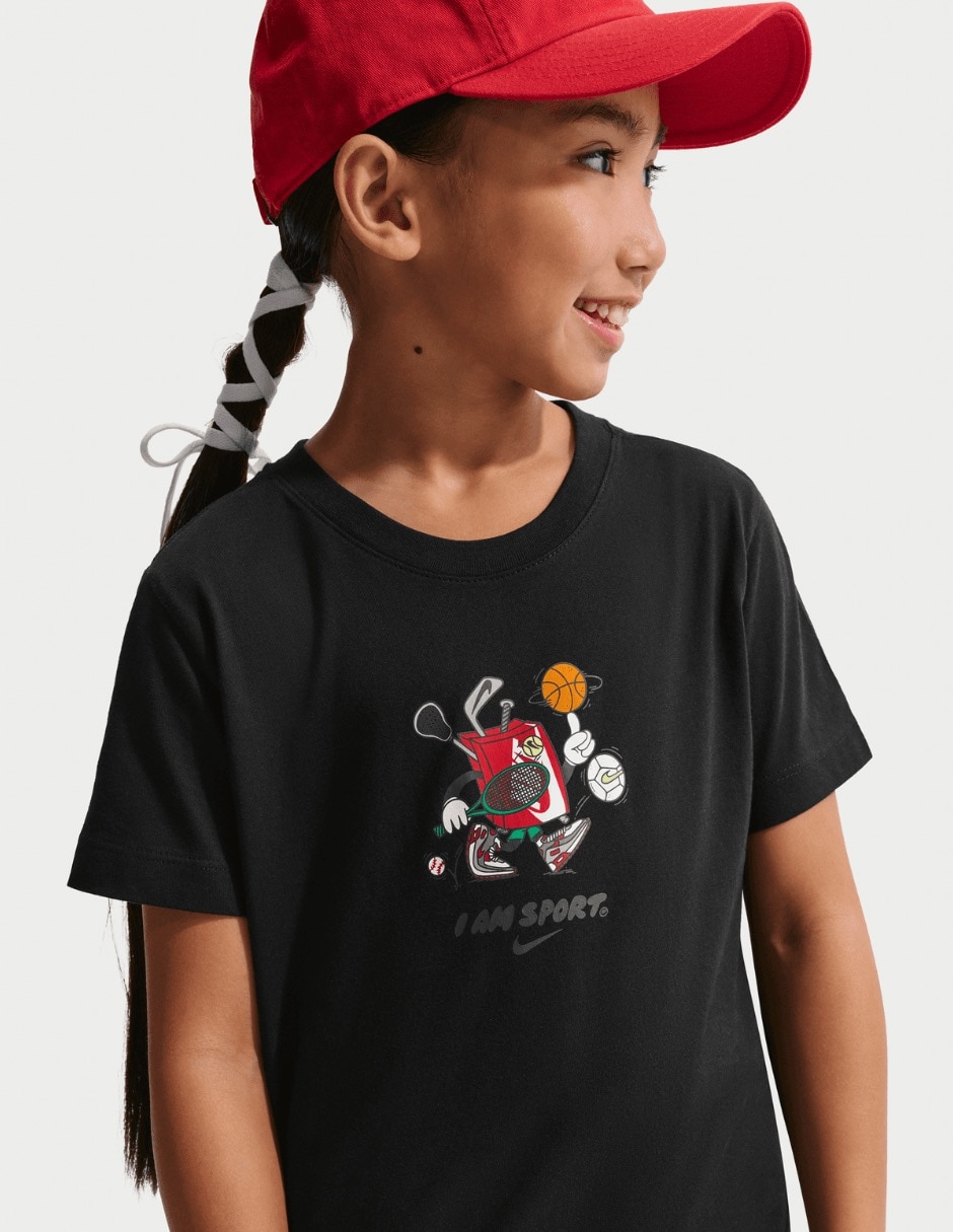 Playera deportiva para entrenamiento de niña 3