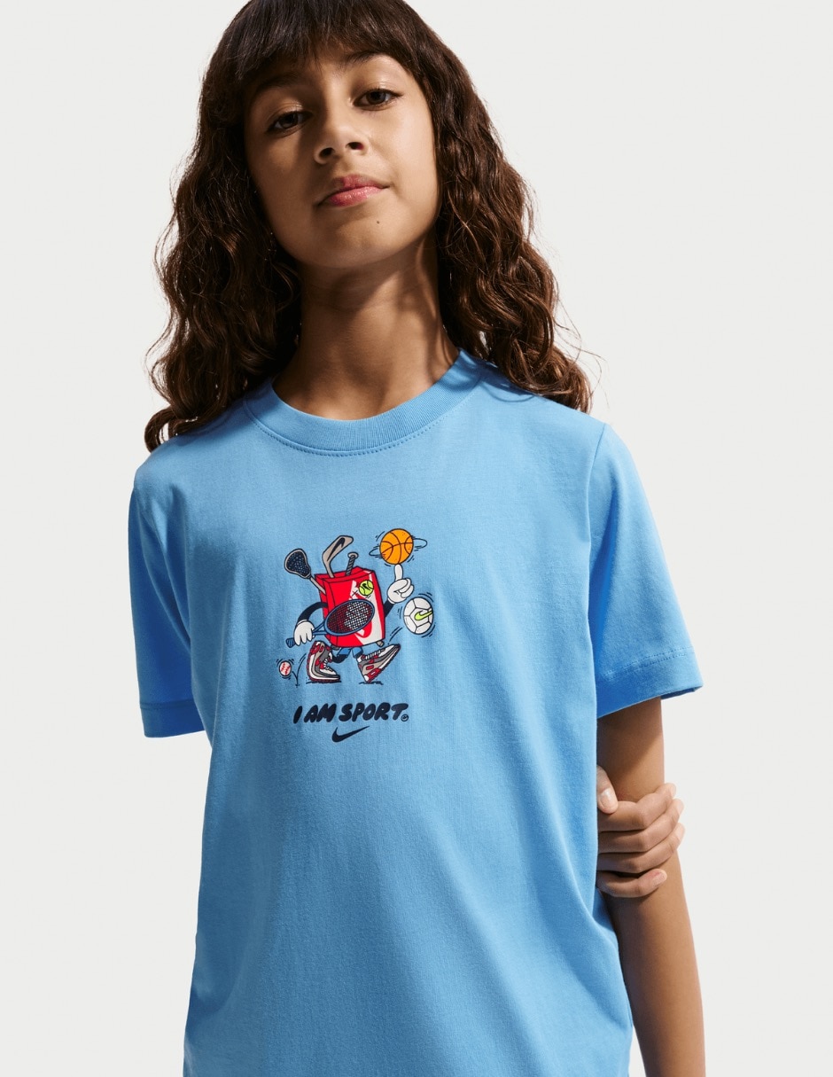 Playera deportiva para entrenamiento de niña Playera deportiva para entrenamiento de niña