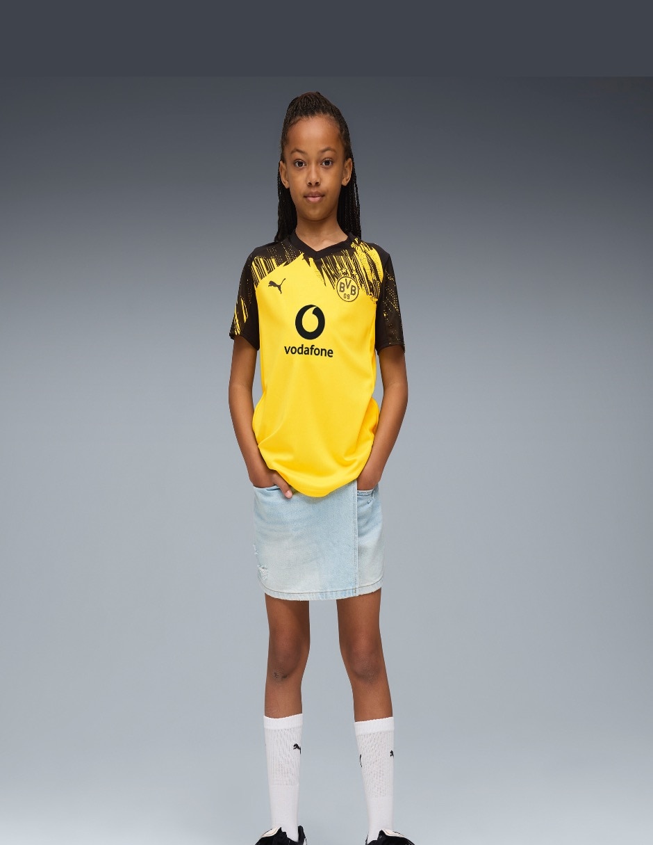 Jersey de Borussia Dortmund local manga corta   para niño 4