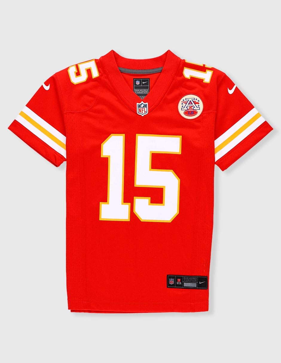 Jersey de Kansas City Chiefs local manga corta fan para niño Jersey de Kansas City Chiefs local manga corta fan para niño