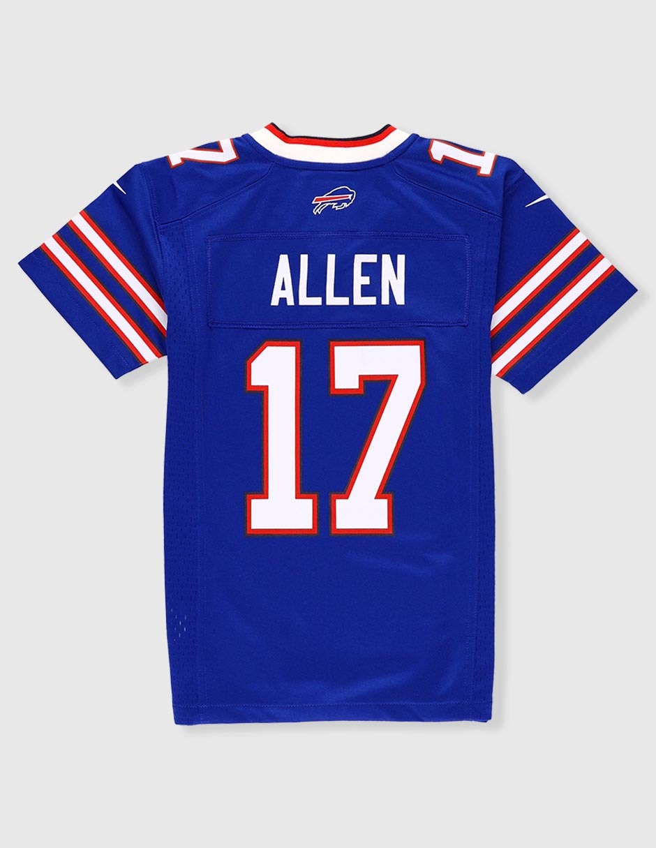 Jersey de Buffalo Bills local manga corta para niño