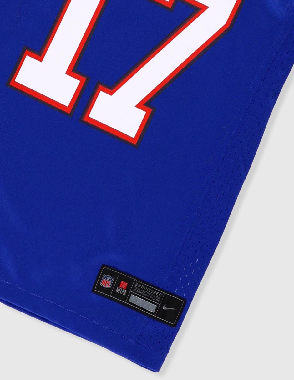Jersey de Buffalo Bills local manga corta para niño