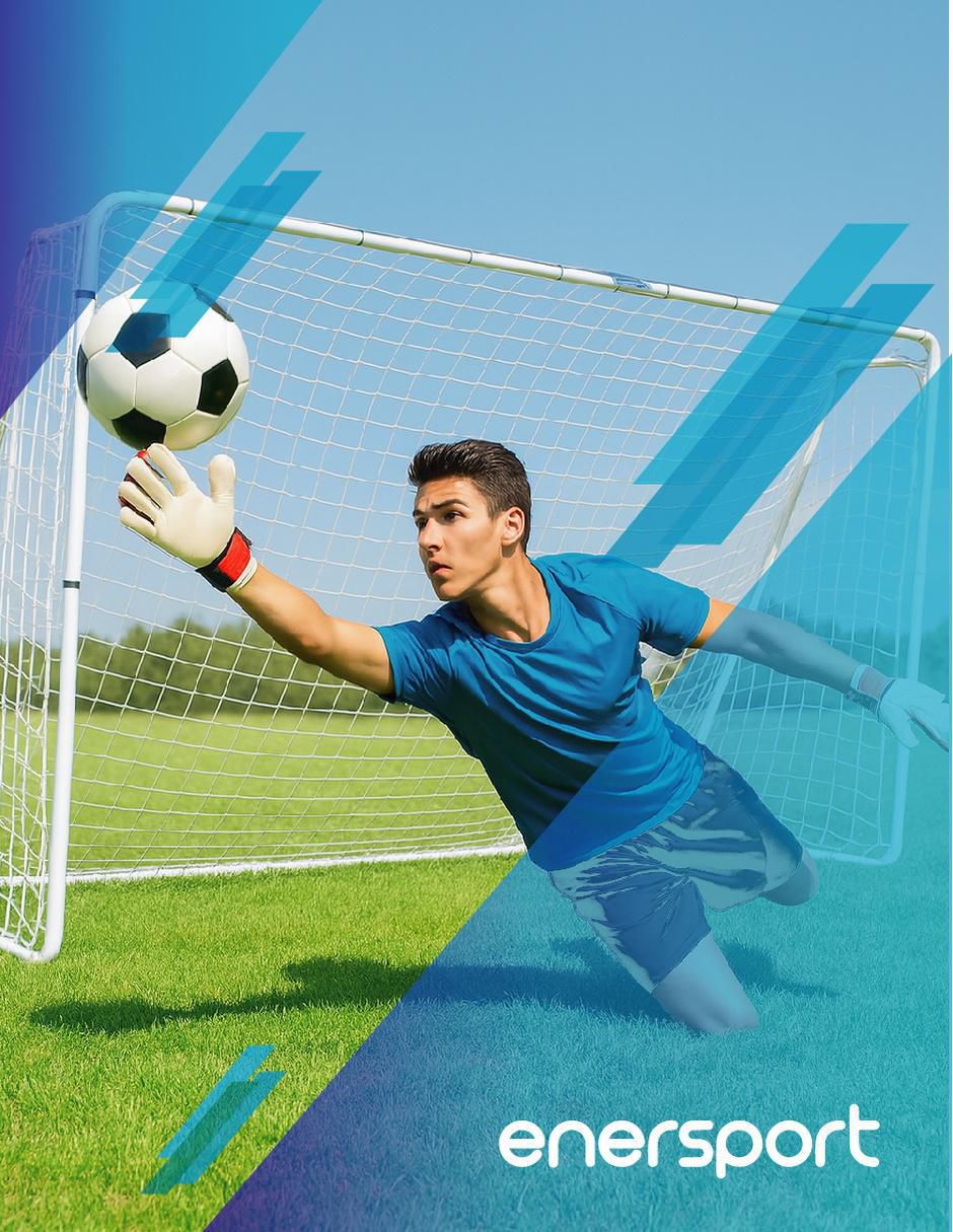 Portería para fútbol con red infantil 5
