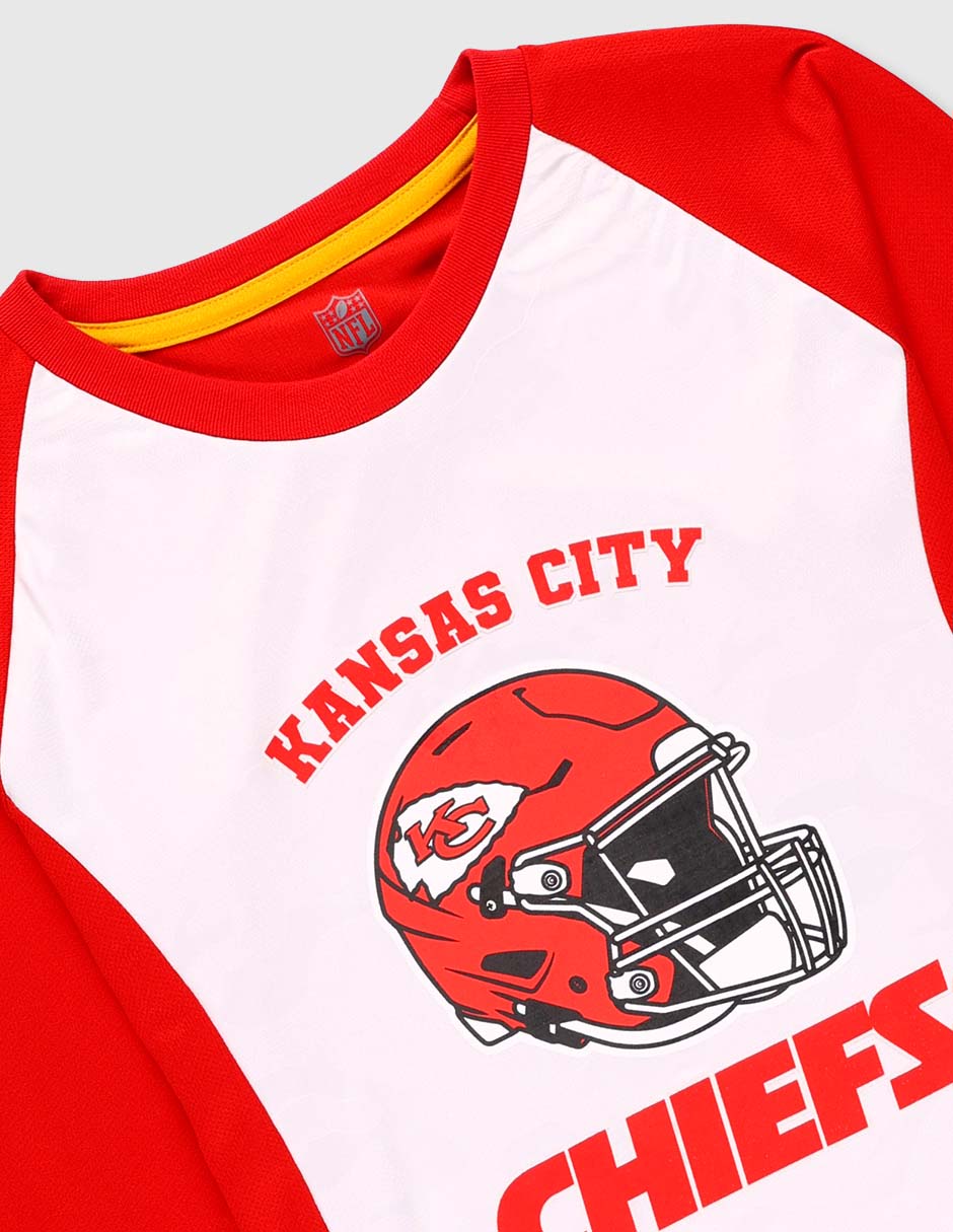 Playera deportiva para fútbol americano Kansas City Chiefs de niño 3