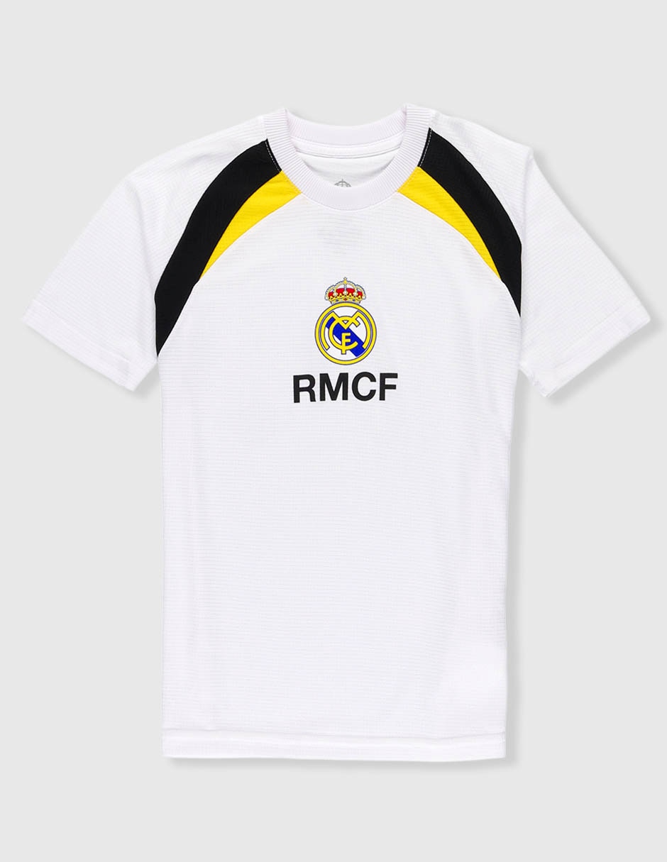 Playera deportiva para fútbol Real Madrid Club de niño