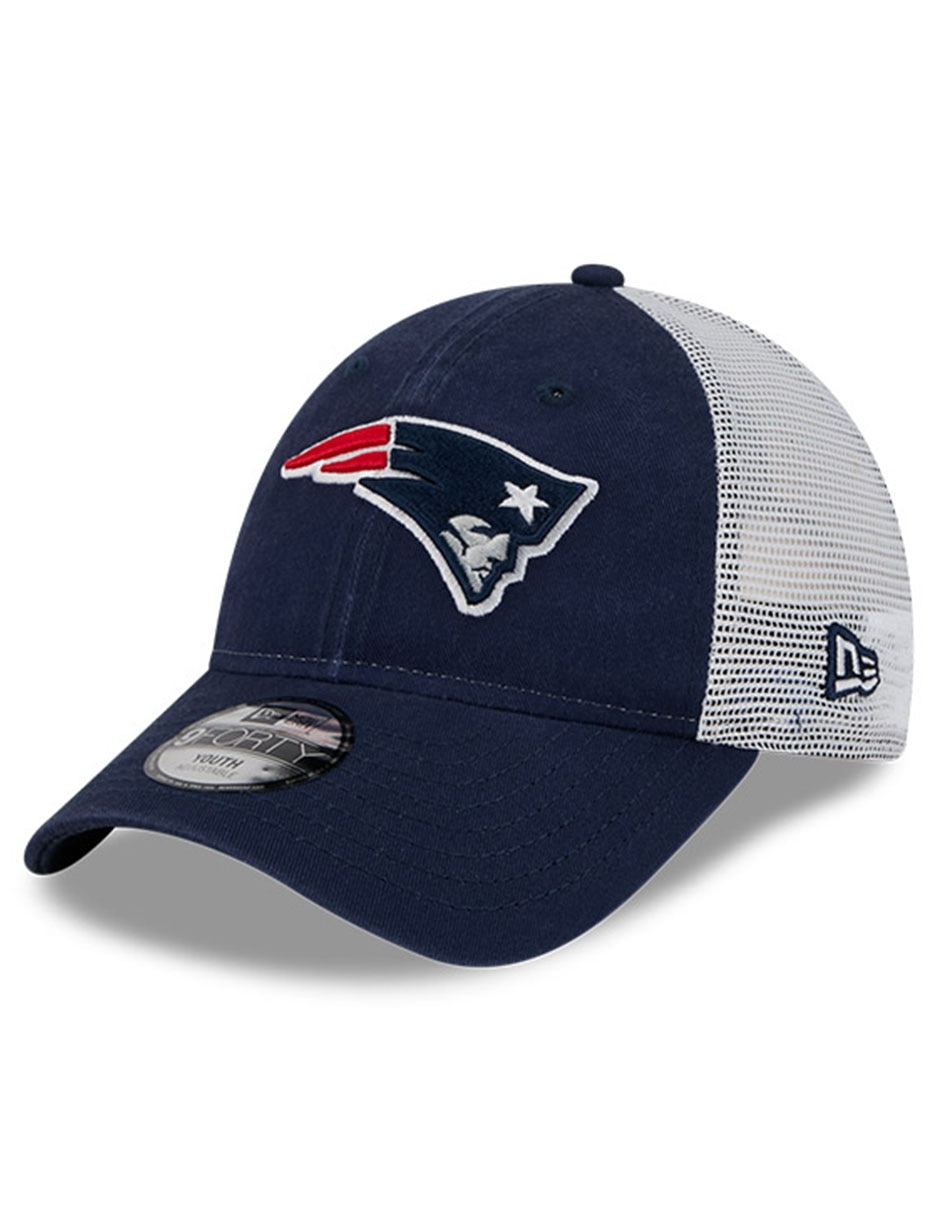 Gorra con visera curva snapback para fútbol americano Evergreen Nfl New England Patriots infantil 1