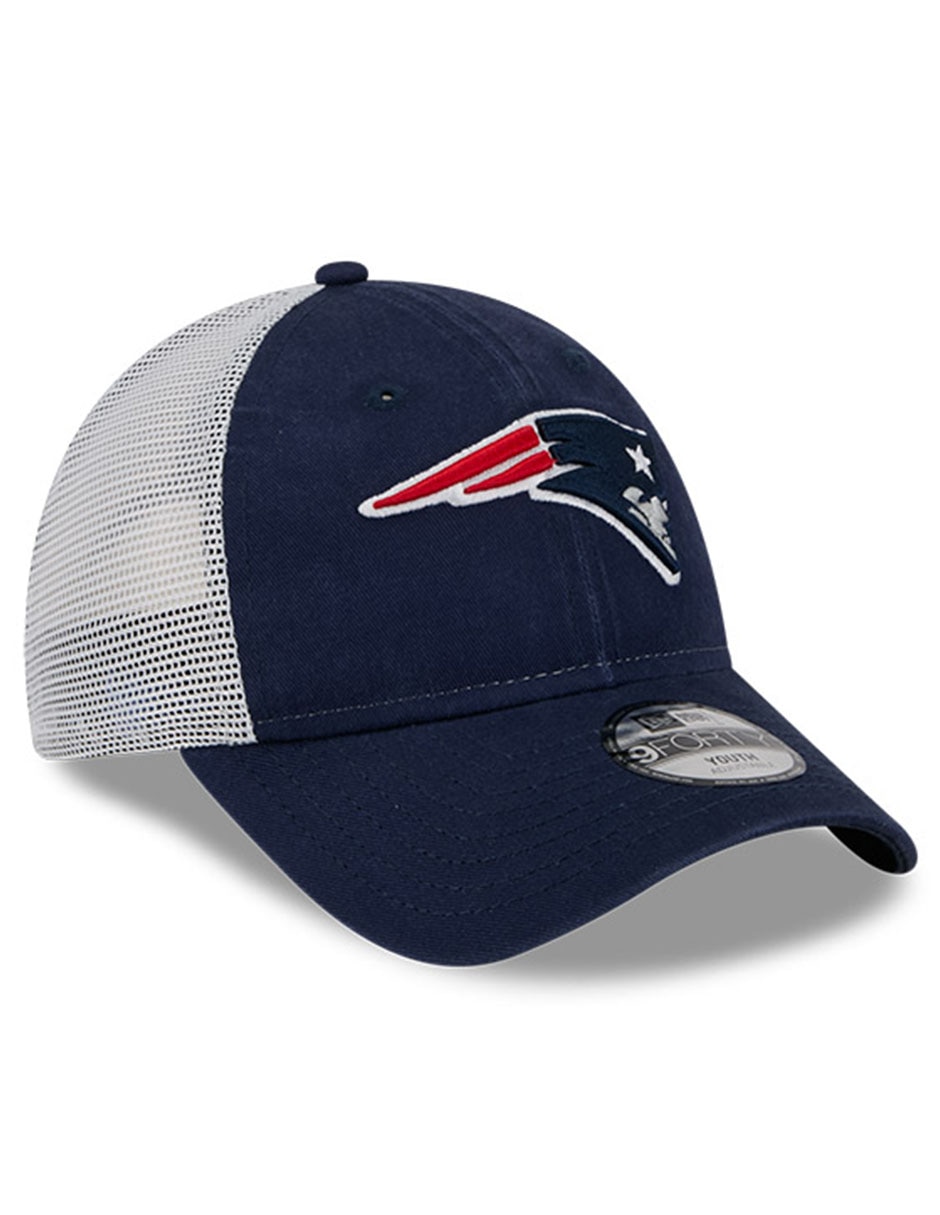 Gorra con visera curva snapback para fútbol americano Evergreen Nfl New England Patriots infantil
