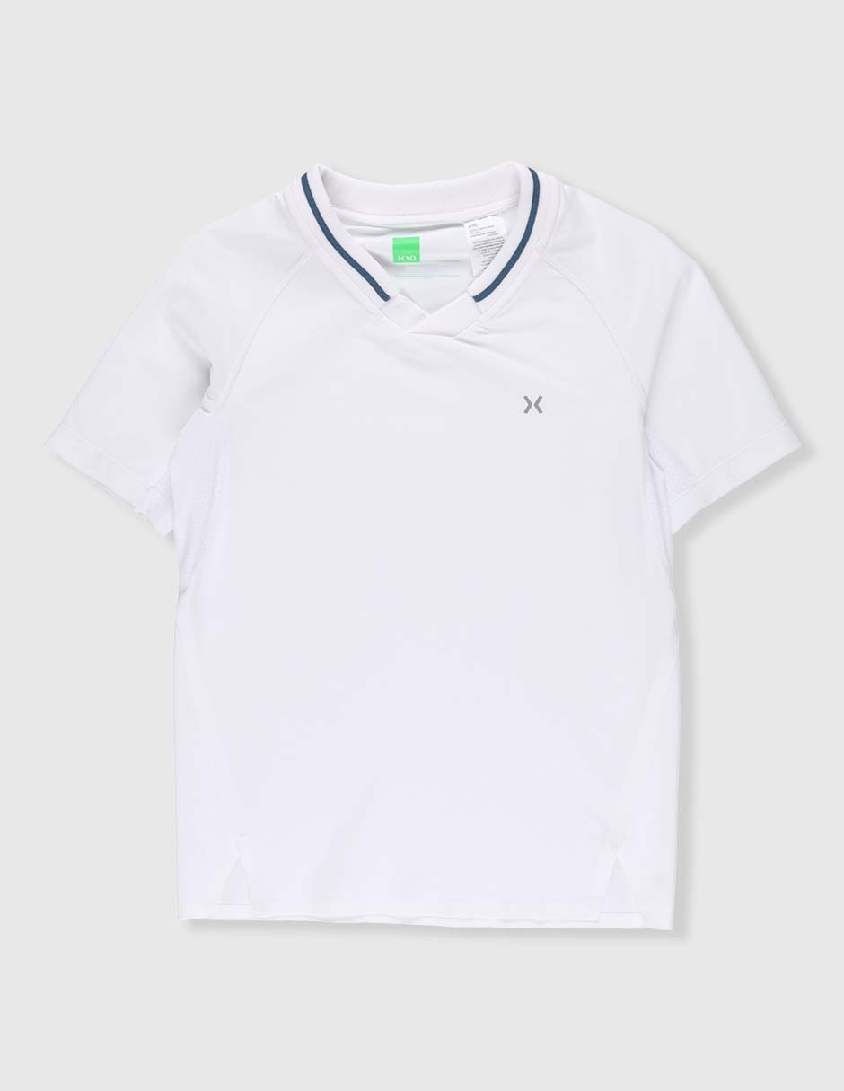 Playera tipo polo para niño Playera tipo polo para niño