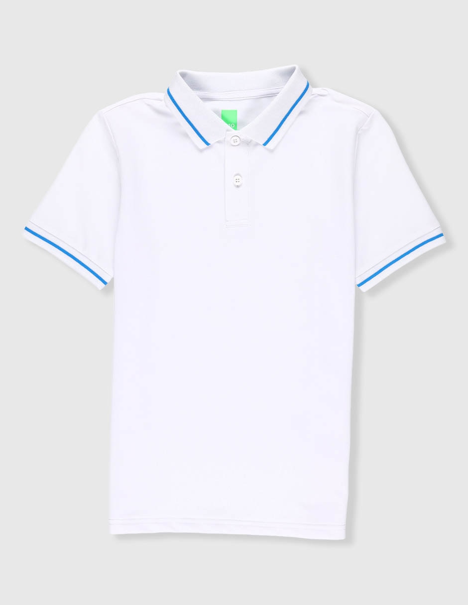 Playera tipo polo para niño Playera tipo polo para niño
