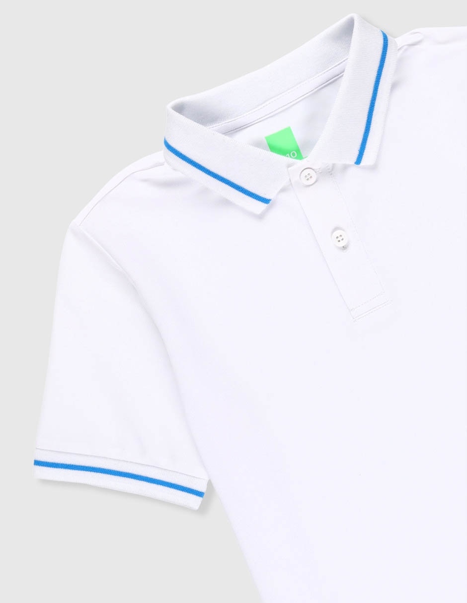 Playera tipo polo para niño 3