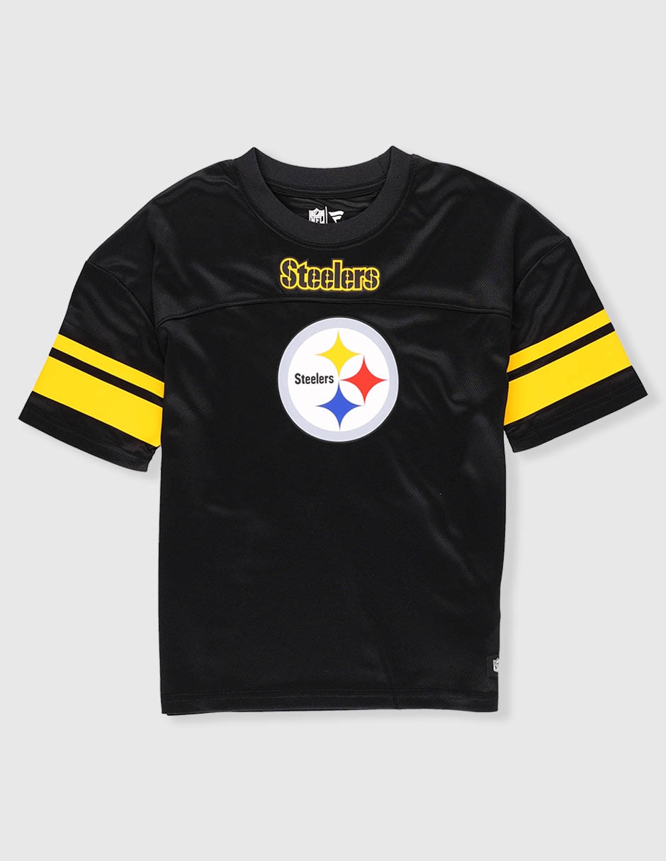 Jersey de Pittsburgh Steelers tercer equipo de T.J. Watt manga corta jugador para niño Jersey de Pittsburgh Steelers tercer equipo de T.J. Watt manga corta jugador para niño