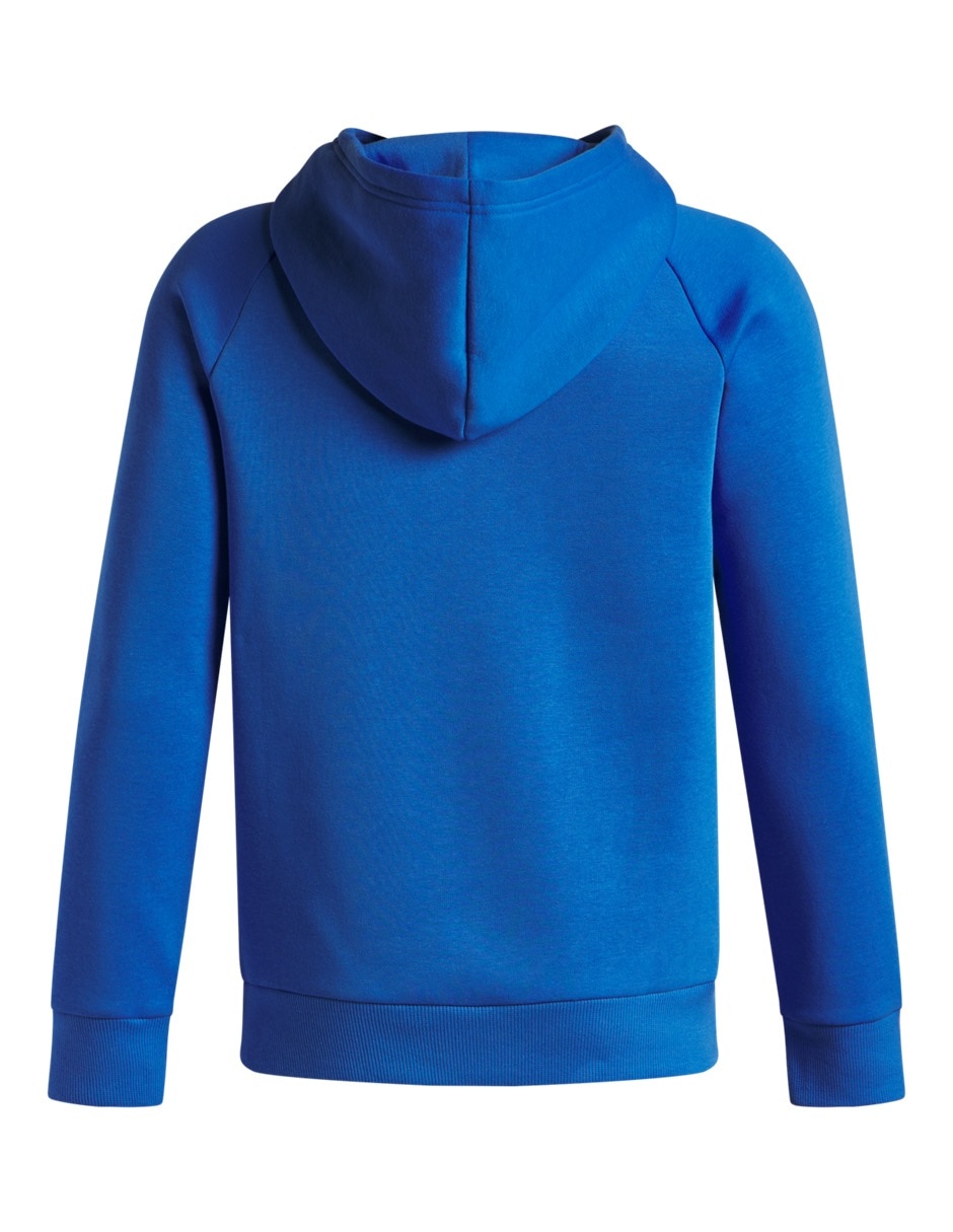Sudadera Ua Rival Flc Bl Prtfill Hd con capucha para niño 2