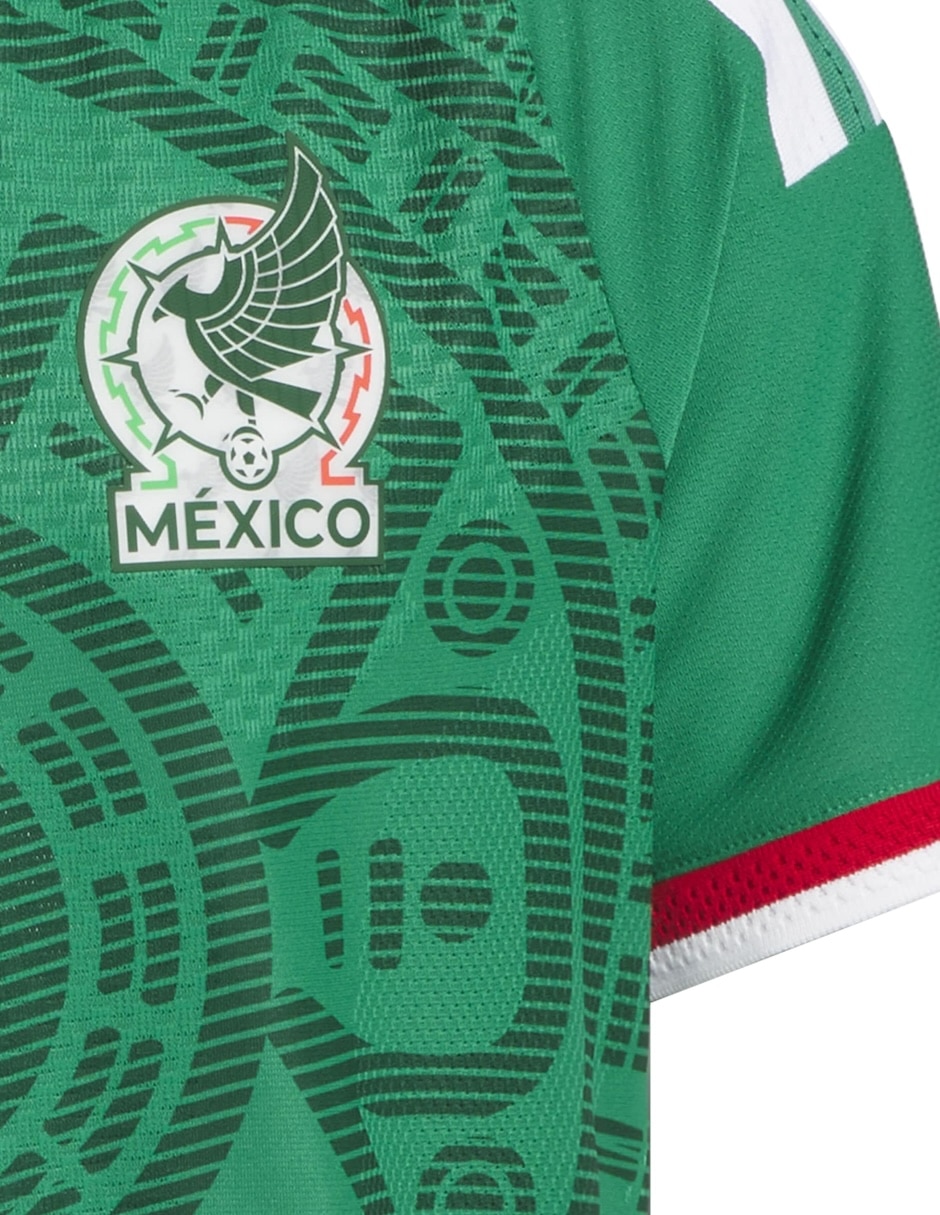Jersey de Selección Nacional de México local para niño 3